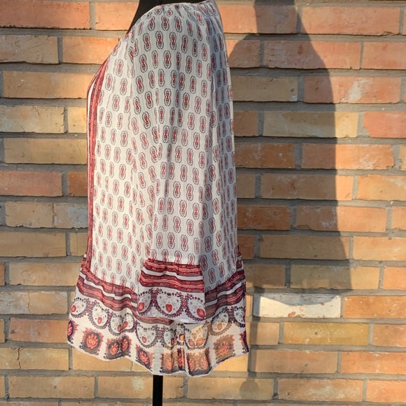 🍀NWOT St Johns Bay peasant style top Sz L - Picture 4 of 8